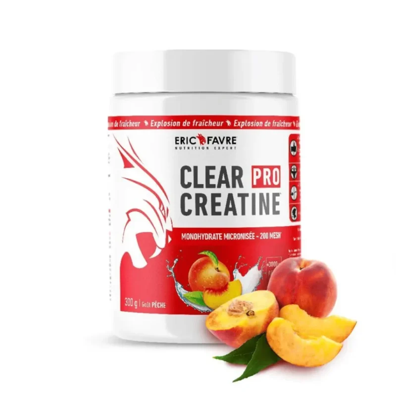 clear pro creatine monohydrate micronisée 300g eric favre