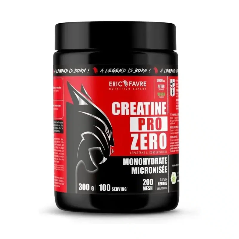creatine pro zero 300g eric favre